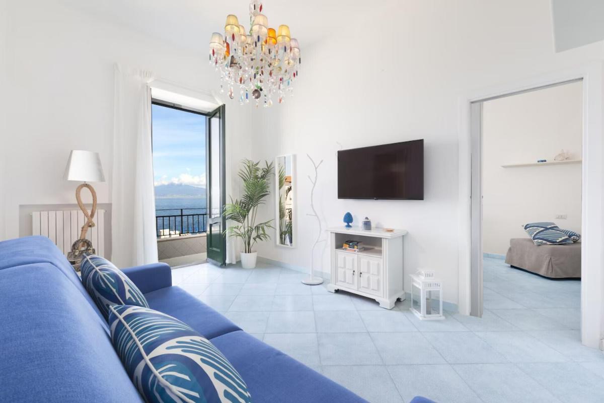 Sorrentovibes - Seaview Home On The Beach & Amazing Views Terrace Exterior foto